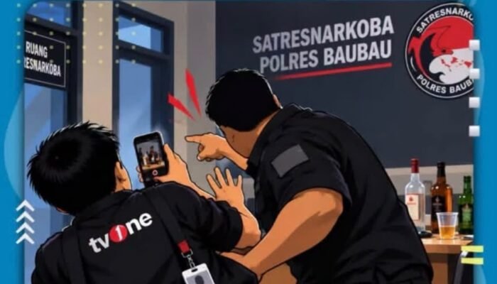 Polda Sultra Periksa Dugaan Kekerasan terhadap Jurnalis tvOne di Baubau
