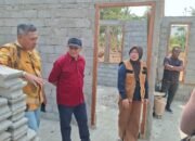 Komisi III DPRD Provinsi Gorontalo memantau pembangunan BSPS di Desa Iloheluma, Kabupaten Bone Bolango, Minggu (11/10/2026)/Hibata.id