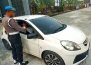Propam Polresta Balikpapan menggelar pemeriksaan ketertiban dan disiplin personel, Senin (12/10/2026)/Hibata.id