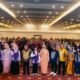 Bupati Gorontalo Sofyan Puhi menghadiri Pertemuan Advokasi, Koordinasi, dan Bimbingan Teknis Tim Pembina Posyandu Kabupaten Gorontalo Tahun 2026 di Kota Gorontalo/Hibata.id