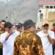 Bupati Boalemo Rum Pagau bersama Wakil Bupati Lahmuddin Hambali dan tim meninjau Pelabuhan Tilamuta/Hibata.id