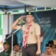 Wakil Bupati Boalemo Lahmudin Hambali menghadiri Perkemahan Pramuka Santri di Pondok Pesantren Al Khairaat Tilamuta, Kabupaten Boalemo/Hibata.id
