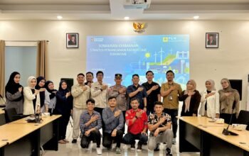 PLN Nusantara Power UP Gorontalo menggelar sosialisasi keamanan bersama Polda Gorontalo di Aula Saronde, 8–9 Oktober 2026/Hibata.id