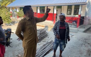 Plt Kepala Dinas Pendidikan dan Kebudayaan Buton Tengah, La Ode Amaluddin, menyampaikan dukungan terhadap program revitalisasi sekolah dan digitalisasi pembelajaran pada 2026/Hibata.id