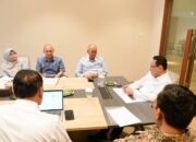 Audiensi jajaran RSUD Prof. Dr. H. Aloei Saboe dengan Wakil Menteri Kesehatan RI, Benjamin Paulus Octavianus, di Kantor Kementerian Kesehatan, Jakarta, Selasa, 20 Oktober 2026. (Foto: Humas)