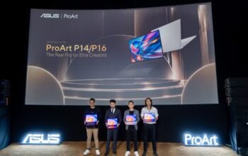 ASUS ProArt P14 dan P16 hadir di Indonesia dengan NVIDIA RTX Spark N1X, memori hingga 128GB, AI lokal, layar OLED, dan harga mulai Rp79,9 juta/Hibata.id