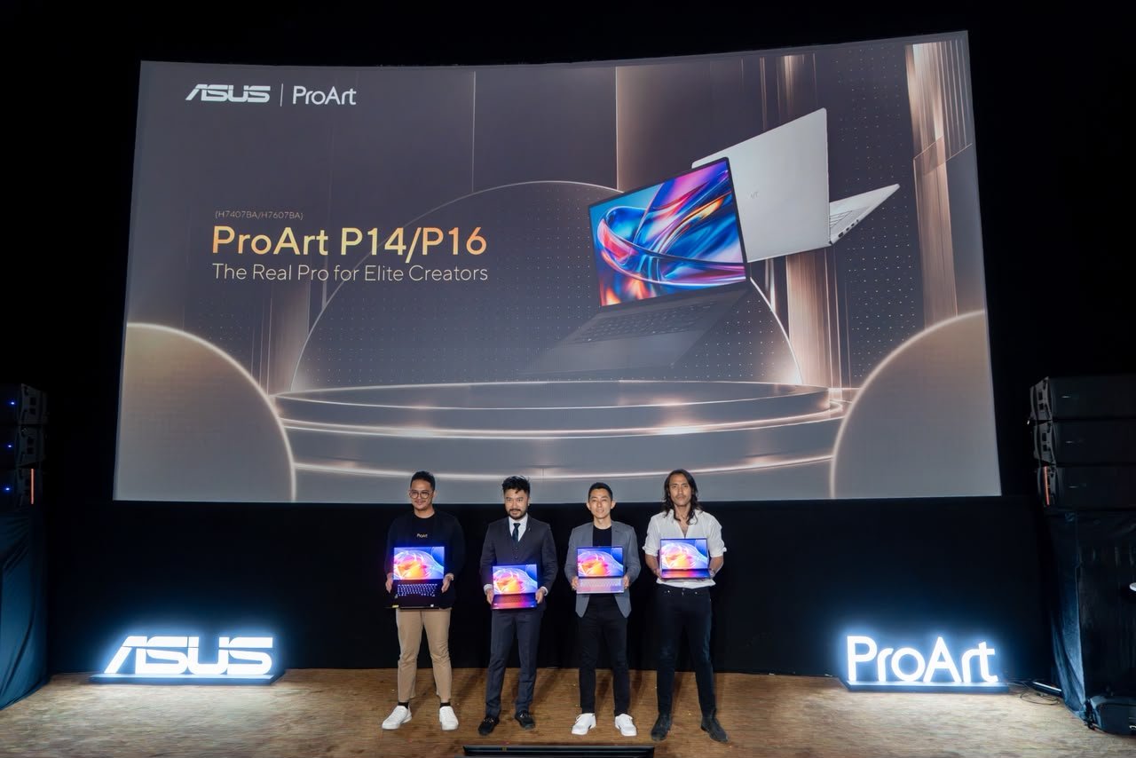 ASUS ProArt P14 dan P16 hadir di Indonesia dengan NVIDIA RTX Spark N1X, memori hingga 128GB, AI lokal, layar OLED, dan harga mulai Rp79,9 juta/Hibata.id
