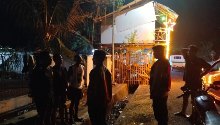 Cap Tikus dan Bir Kena Sikat, Polsek Bolangitang Bergerak Malam Hari