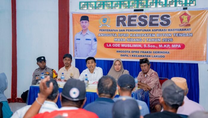 Reses di Lakudo, La Ode Muslimin Himpun Aspirasi Warga Tiga Wilayah