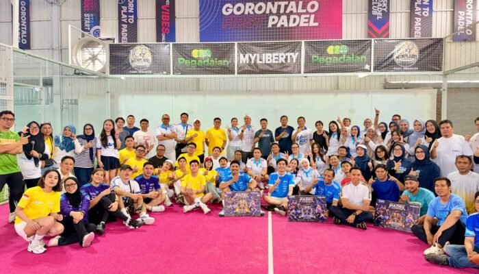 Enam Cabang Turun ke Lapangan, Gorontalo Rebut Gelar Juara Padel BRI