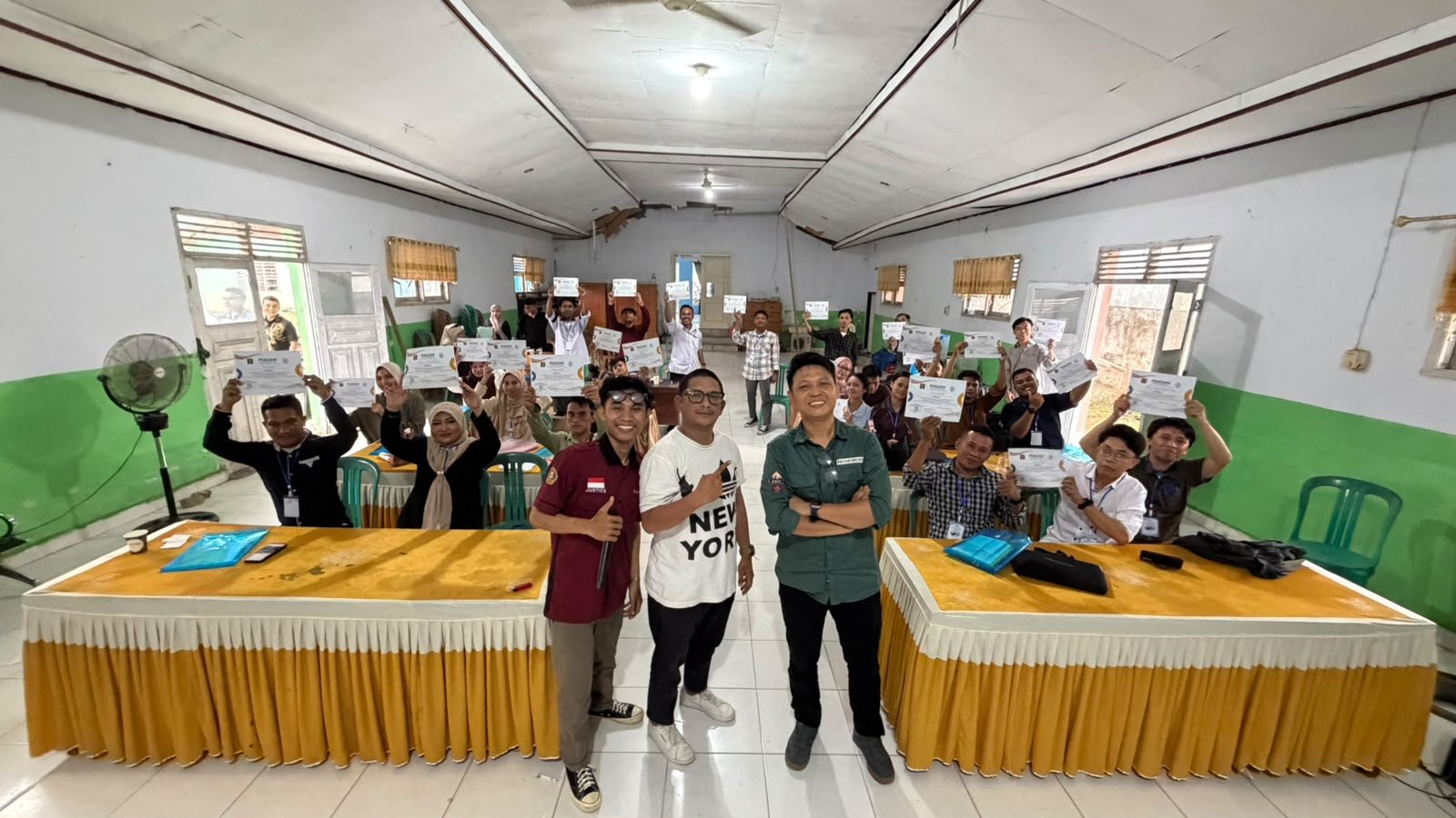 LBH Wahana Keadilan Pohuwato melatih 35 calon paralegal di Gorontalo. Peserta harus menjalani aktualisasi satu bulan dan magang enam bulan/Hibata.id