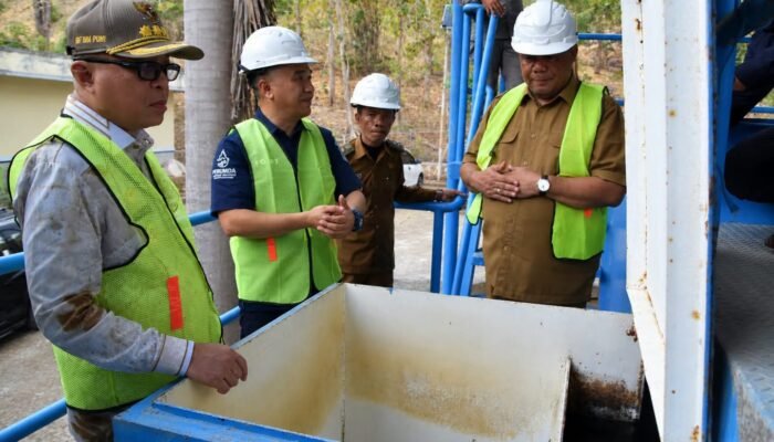Debit Air Turun, Bupati Gorontalo Tinjau IPA Bulota