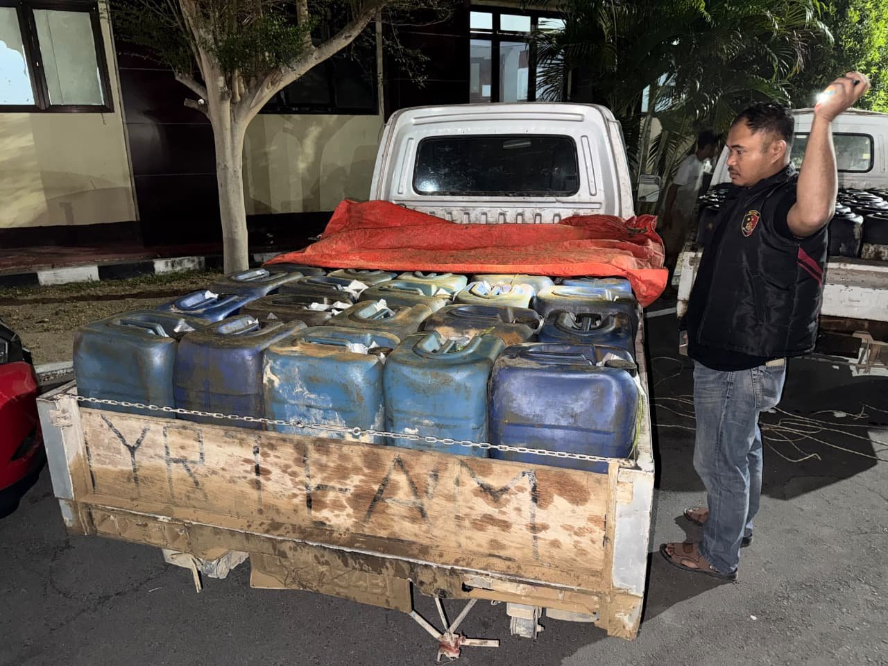 2.450 Liter BBM Ilegal di Pohuwato, Tapi Belum Ada Tersangka/Hibata.id
