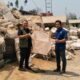 DLHK Gorontalo mengapresiasi pengolahan karung bekas menjadi tempat sampah dan wadah tanaman di Pohuwato sebagai upaya mengurangi sampah/Hibata.id
