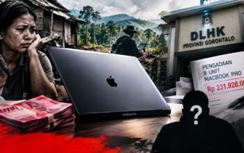 Rp231,9 Juta untuk MacBook Pro, DLHK Gorontalo Peka dengan Prioritas Rakyat?/Hibata.id