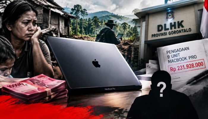 Rakyat Dipaksa Hemat, DLHK Provinsi Gorontalo Malah Beli MacBook Rp231 Juta