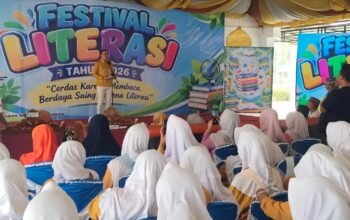 Festival Literasi 2026 di Boalemo mendorong peningkatan minat baca dan kemampuan generasi muda menyaring informasi di era digital/Hibata.id