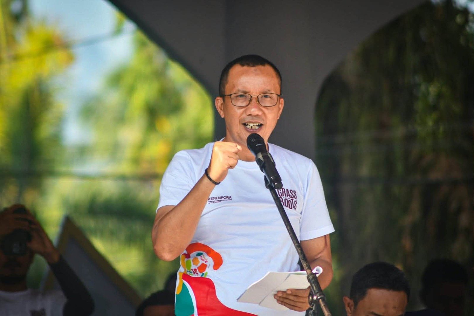 Wakil Bupati Boalemo Lahmudin Hambali menekankan pentingnya turnamen dan pembinaan sepak bola usia dini untuk mencetak atlet berbakat dan berkarakter/Hibata.id